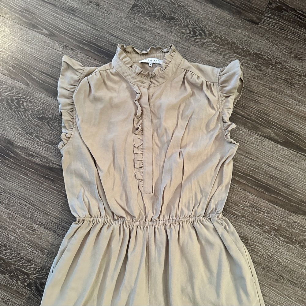 Endless Rose Ruffle Button-Front Romper - Picture 2 of 8